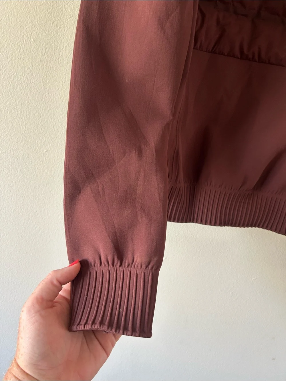 lululemon athletica womens Jacket in Burgundy